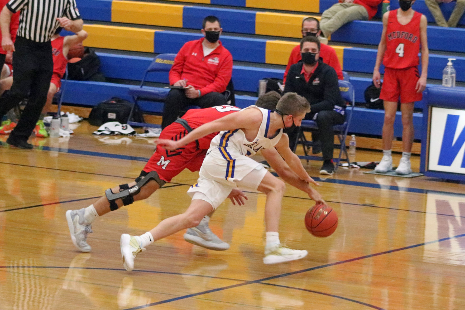Rice Lake boys basketball vs. Medford 12-14-20
